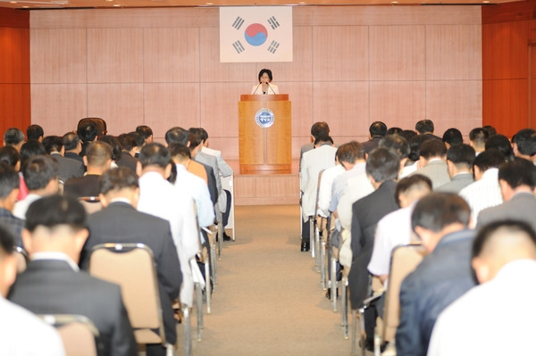 2009년도 6월중 정례조회