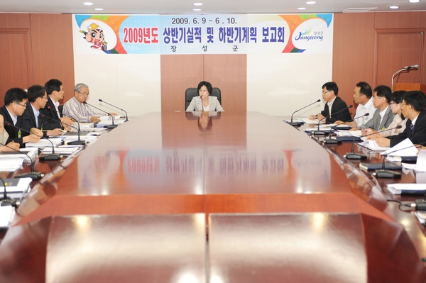2009년 상반기실적 및 하반기 계획 보고회