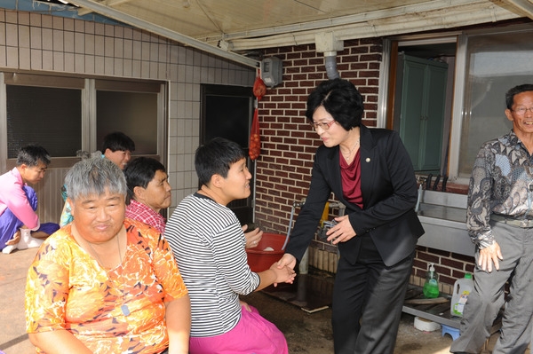 2009년 추석맞이 사회 복지시설위문(사랑의 종의집)