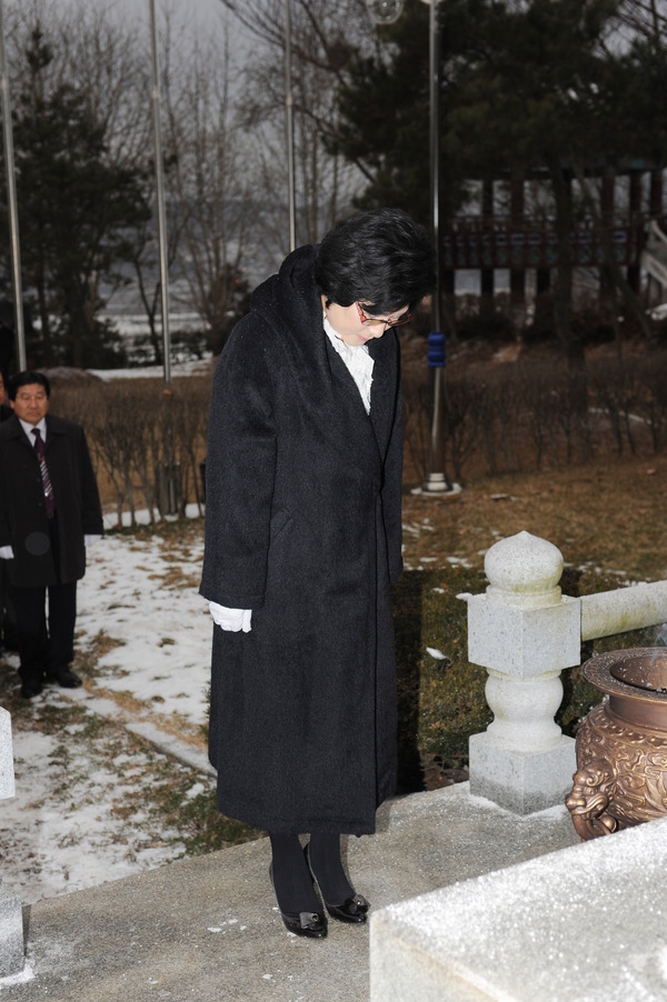 2010년도 신년 충혼탑 참배