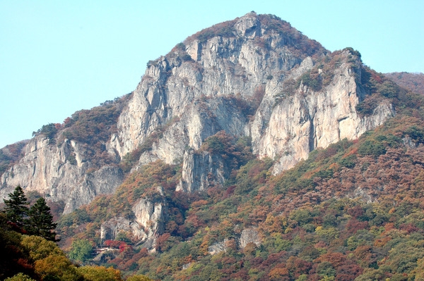 장성 관광화보(백양사 백학봉)