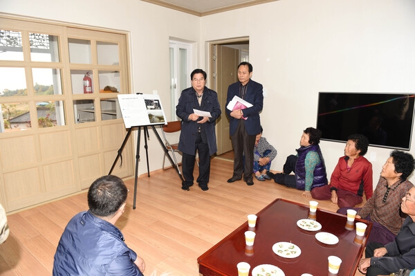 주민편익사업 현장방문(진원면 선동마을)