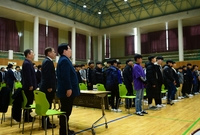 장성중학교 입학식