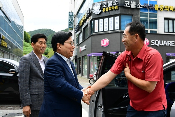 추석 명절 택시부 격려