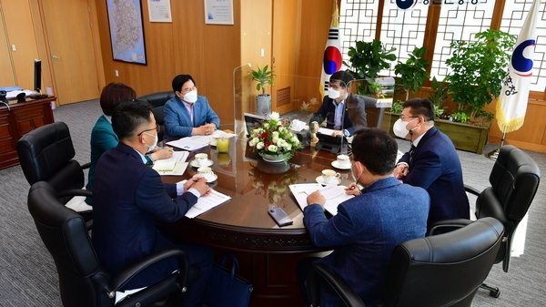 농업진흥청 방문