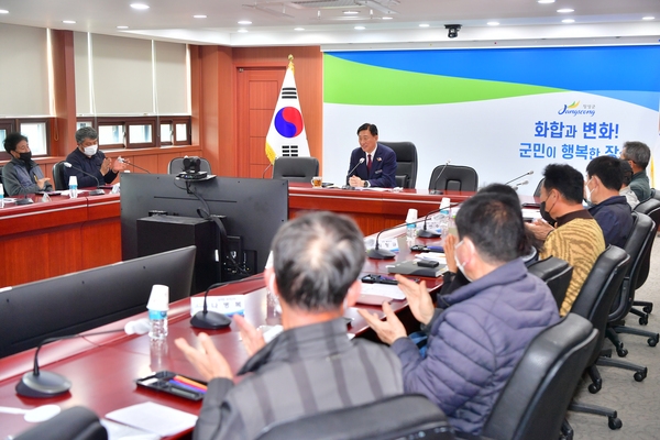 우수이장 선진지 견학격려