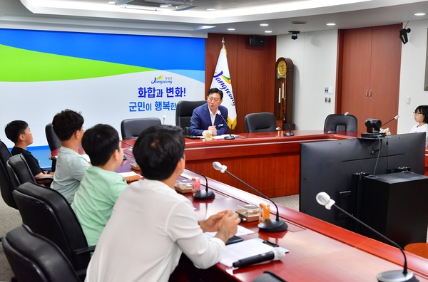 인구 문제 관련 (서삼초등하교 5학년) 간담회