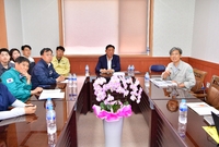 고려시멘트 광산 현장 방문