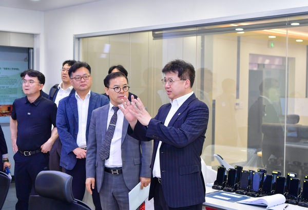 행정안전부 김요균 안전예방정책실장 방문