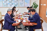 남면 분향초등학교 방문