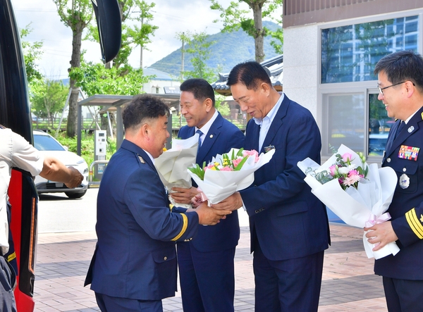 장성군-고령군 의용소방대 화합의장