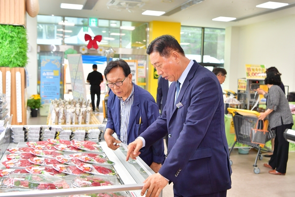 첨단로컬푸드점 방문