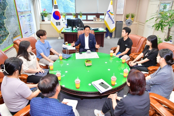 민원처리 마일리지 우수직원 표창 및 간담회