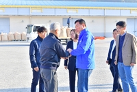 황룡면,북이면 추곡수매현장...