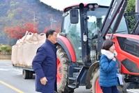 북하면 추곡수매현장 방문
