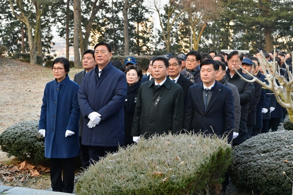 신년 충혼탑 참배