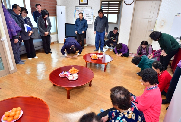 서삼면 송현 마을회관 방문