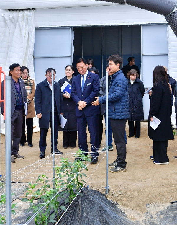 장성읍 스마트팜 농장 방문