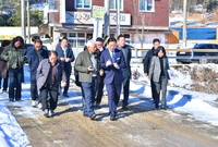 삼서면 사업 현장 방문