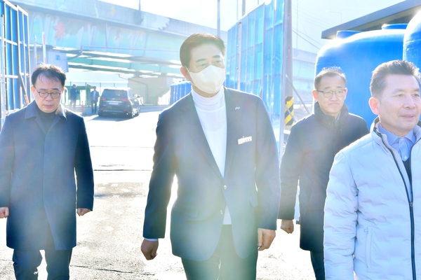 현장 근무자 격려 및 택시부 방문