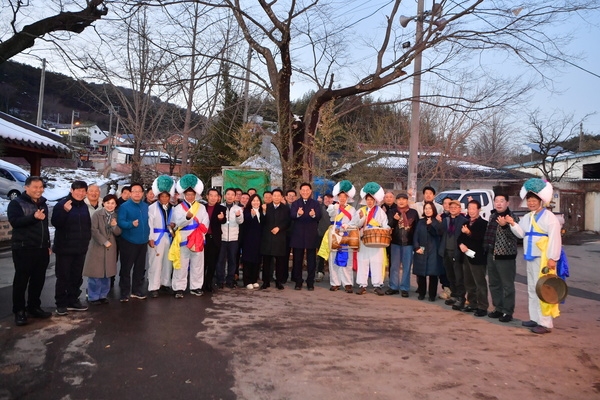 동화면 정월대보름 세시풍속행사