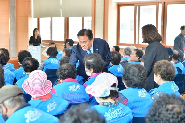 진원면 노인일자리 사업 간담회