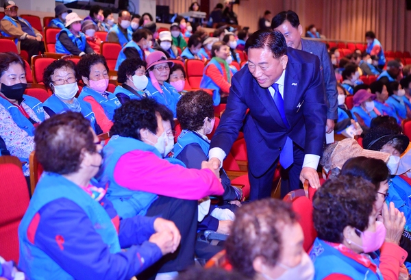장성읍 노인일자리사업 간담회