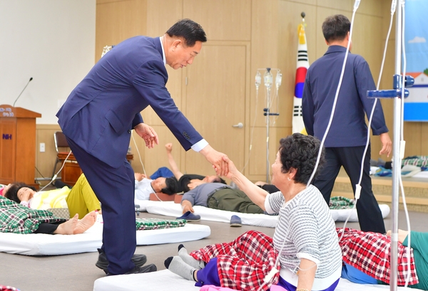 장성군 삼계농협  농촌왕진버스