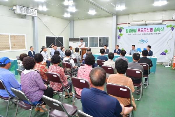 포도 본격출하 공선회 간담회