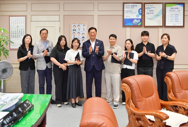 상반기 민원처리 마일리지 우수직원 표창 및 간담회
