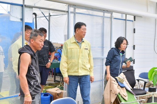 폭우피해현장 방문