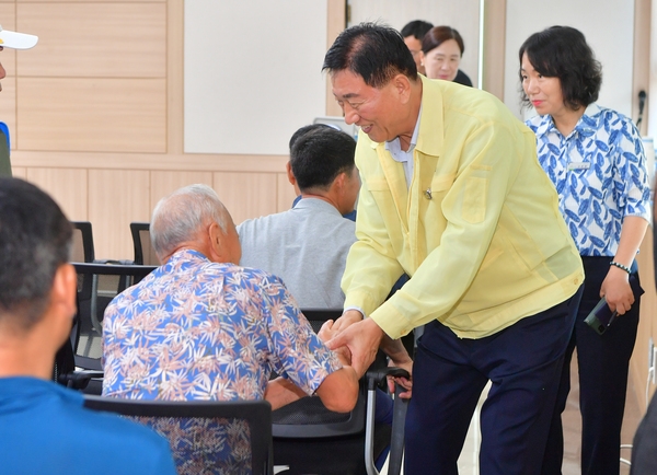 삼서면 여름철 현장 영농교육 격려