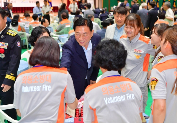 장성군 의용소방대 소방기술경연대회