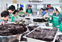 나눔 봉사활동 격려 방문