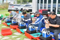 황룡면 주민자치회 칼갈이 ...