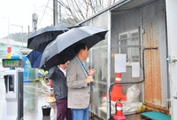 추석 맞이 현장근로자 방문...