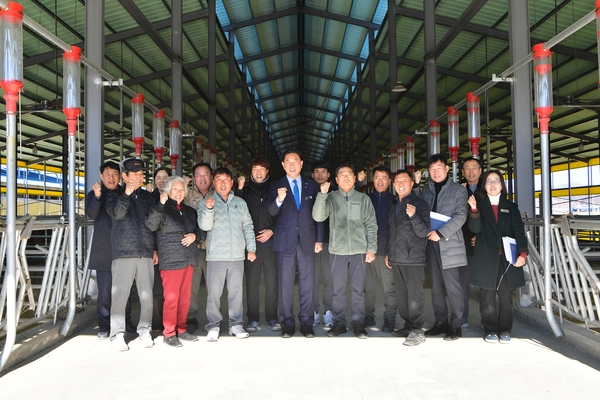 북일면 축사 현장 방문