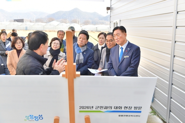 황룡면 새송이농장 방문