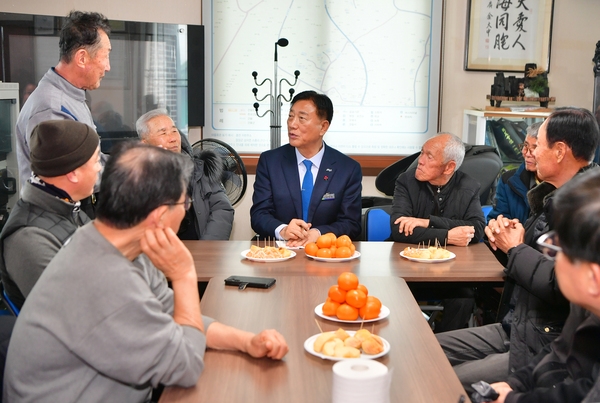 삼서면 경로당 의견청취