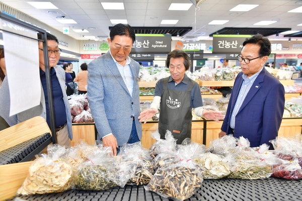 장성로컬푸드 상무직매장 개장식