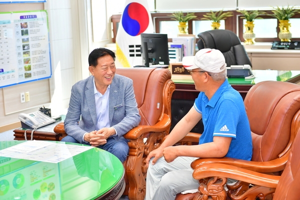 드림잔디영농조합법인 장학금 기탁식